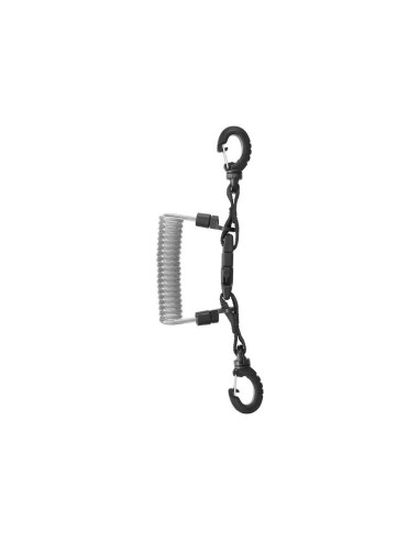 Lanyard Sprial Inox con anilla